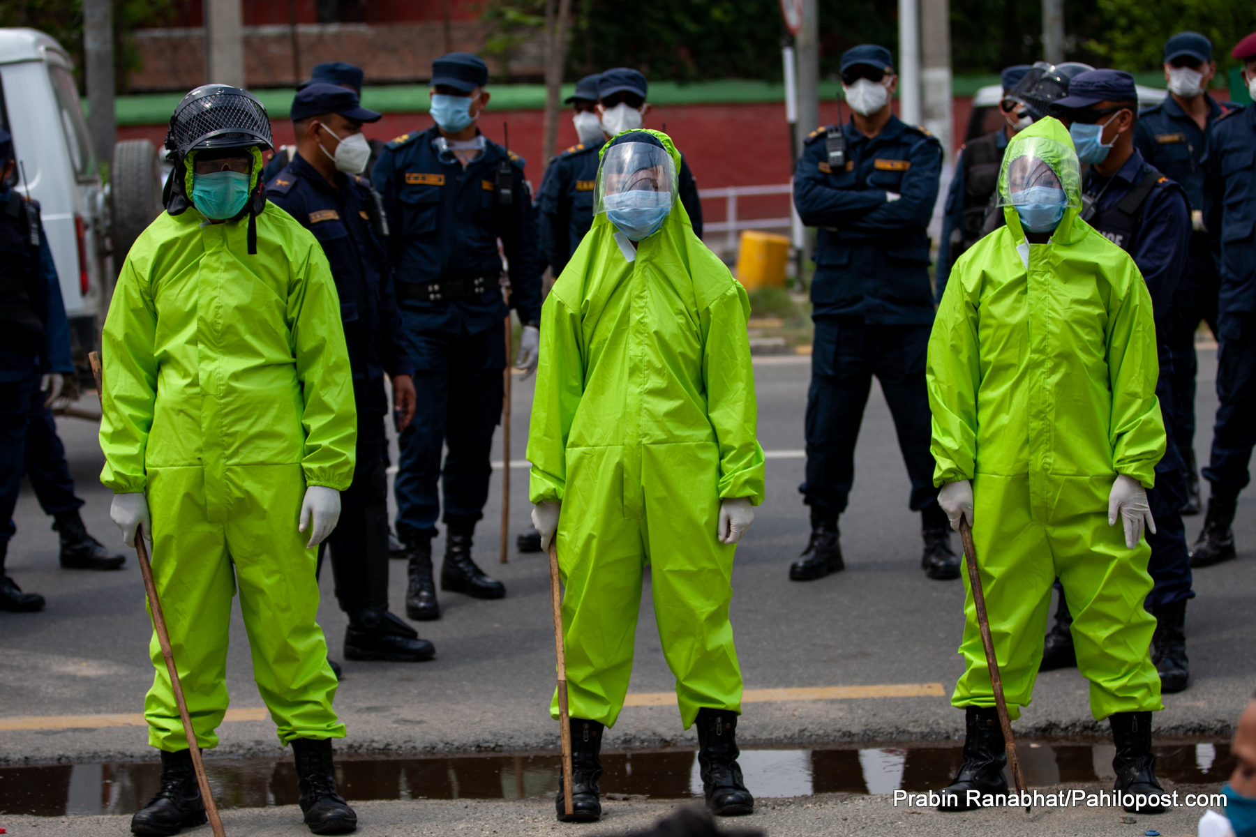 थुनुवाबाट नै ड्युटीमा खटिएका प्रहरीलाई कोरोना!