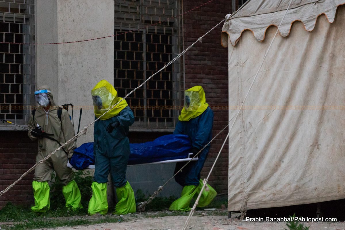 पोखरामा कोभिड १९ सङ्क्रमित ३६ वर्षीया महिलाको मृत्यु