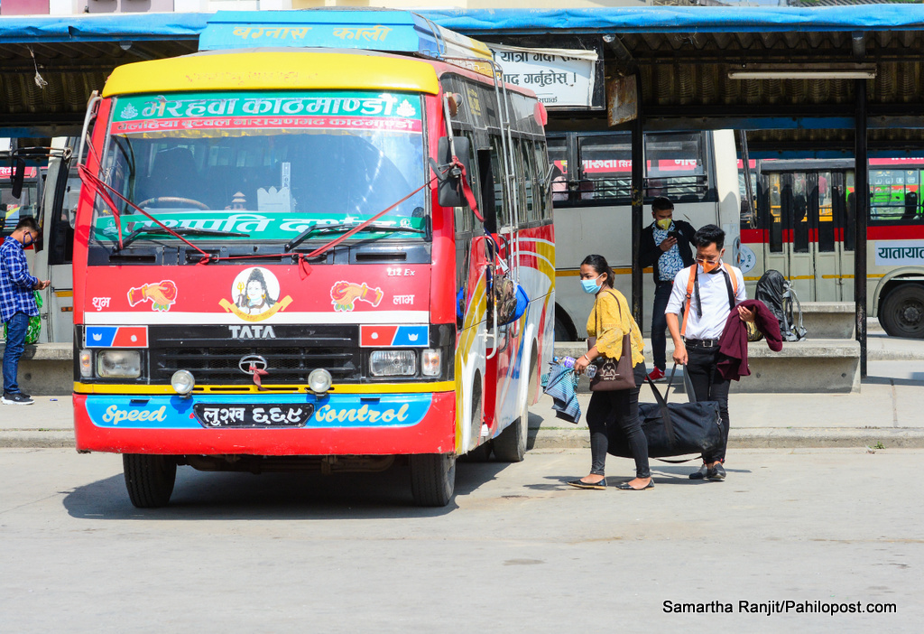 आज फूलपाती, तर पनि काठमाडौं छोड्ने मानिसको सङ्ख्या बढेन