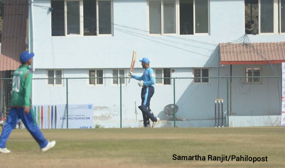 वागमतीको बलियो ब्याटिङ, सुदूरपश्चिमलाई ३ सय रनको लक्ष्य
