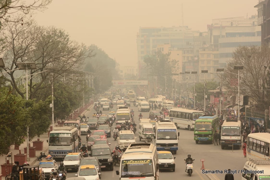 काठमाडौंमा तुवाँलो, 'मौसम सफा हुन वर्षा हुनुपर्छ'
