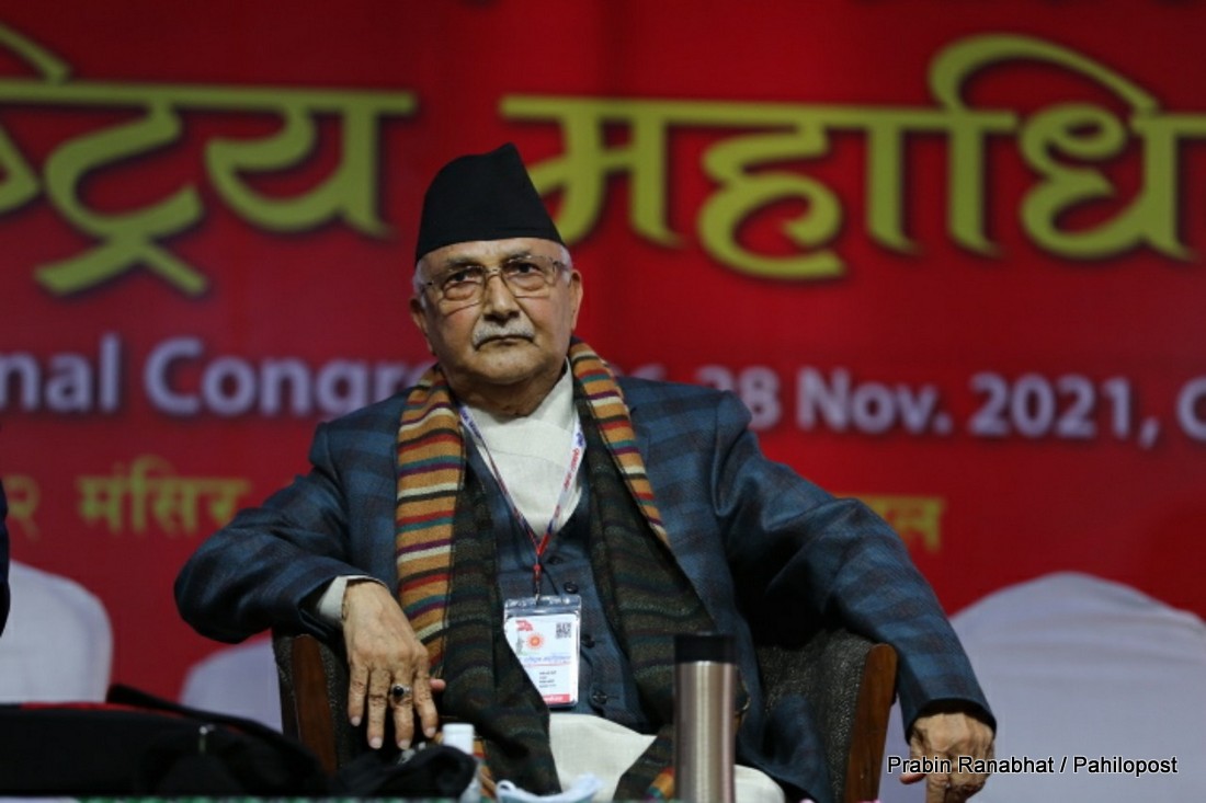 अध्यक्षमा ओलीले पनि दर्ता गरे उम्मेद्वारी, प्रस्तावित सबै पदाधिकारीले दर्ता गरे मनोनयन