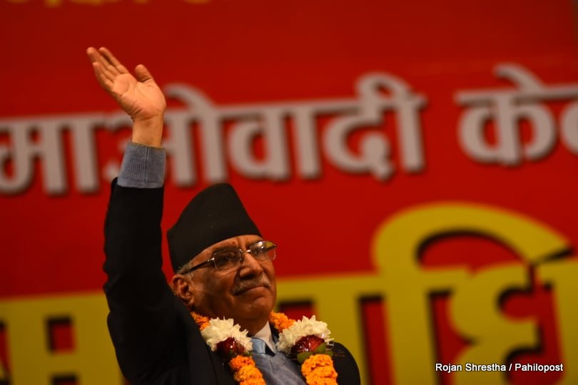 माओवादी केन्द्रको बन्दसत्र सुरु : आज फरक मत र उठेका प्रश्नको जवाफ दिँदै प्रचण्ड