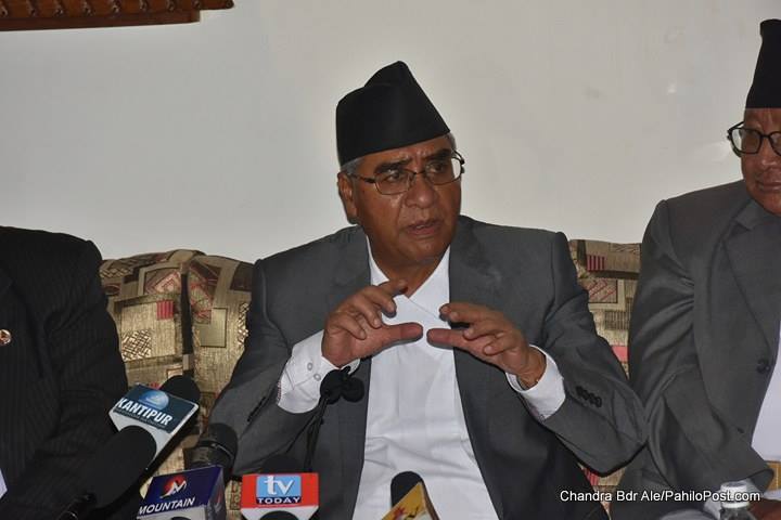 राजीनामा दिँदै प्रधानमन्त्री देउवा, मन्त्रिपरिषदको अन्तिम बैठक बस्दै