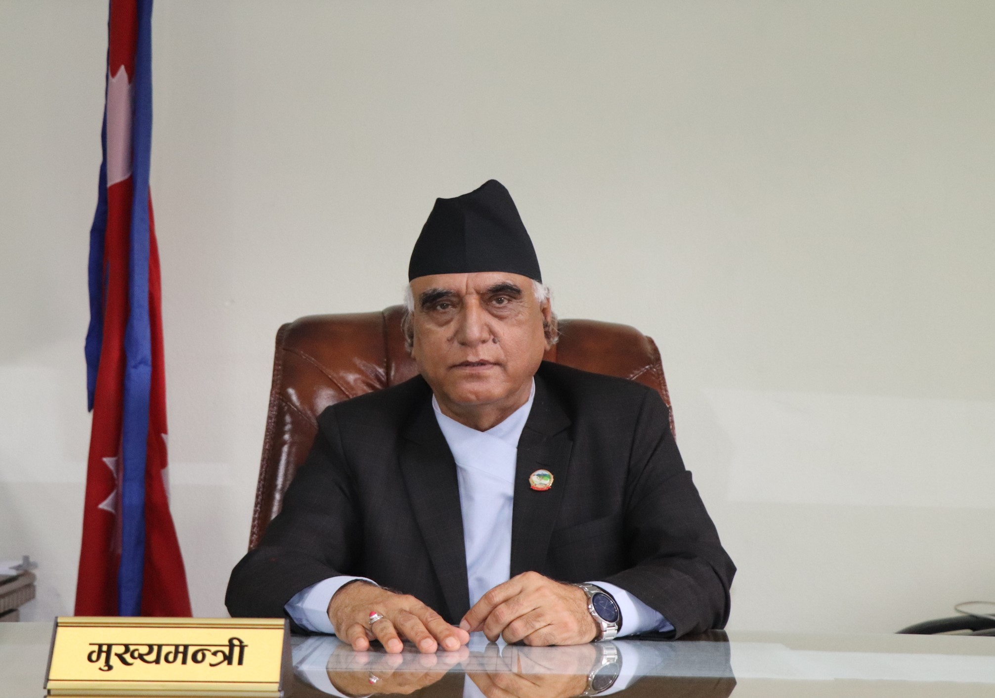 केन्द्र अनुदार भयो, अधिकारका बारेमा प्रदेश र केन्द्रबिच द्वन्द्व छ : गण्डकीका मुख्यमन्त्री पोखरेल