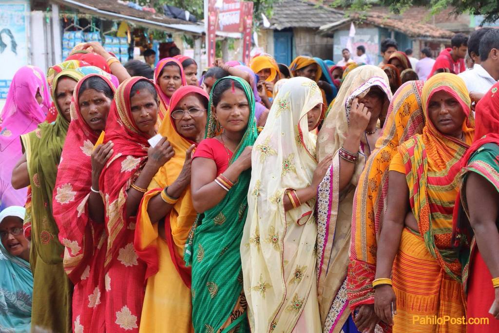 मतदातालाई मौसमको साथ, एक जनाले मतदान गर्न ५ देखि ७ मिनेटसम्म