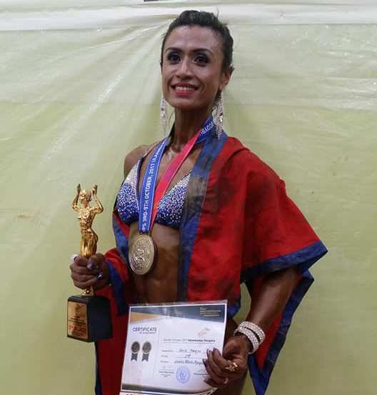 विश्व शारीरिक सुगठनमा ननितालाई रजत पदक