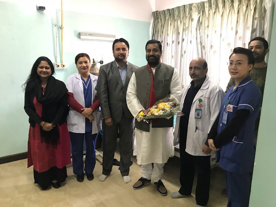 विमलेन्द्र निधि ८ दिनमा अस्पतालबाट डिस्चार्ज्ड