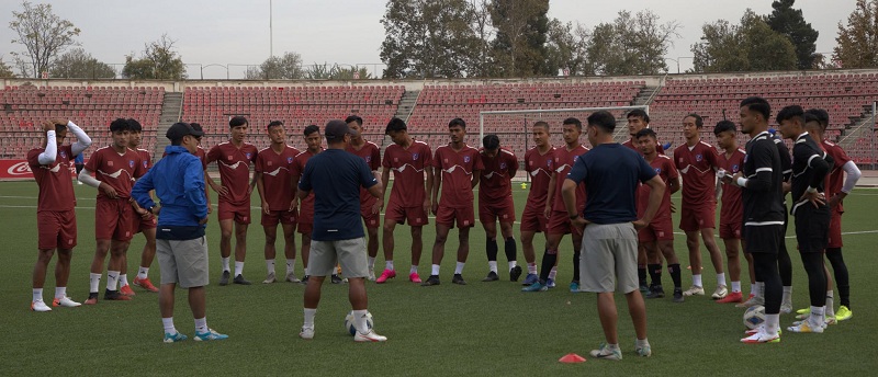 नेपाली यू २३ फुटबल टोलीले आज इन्डोनेसियाको सामना गर्ने