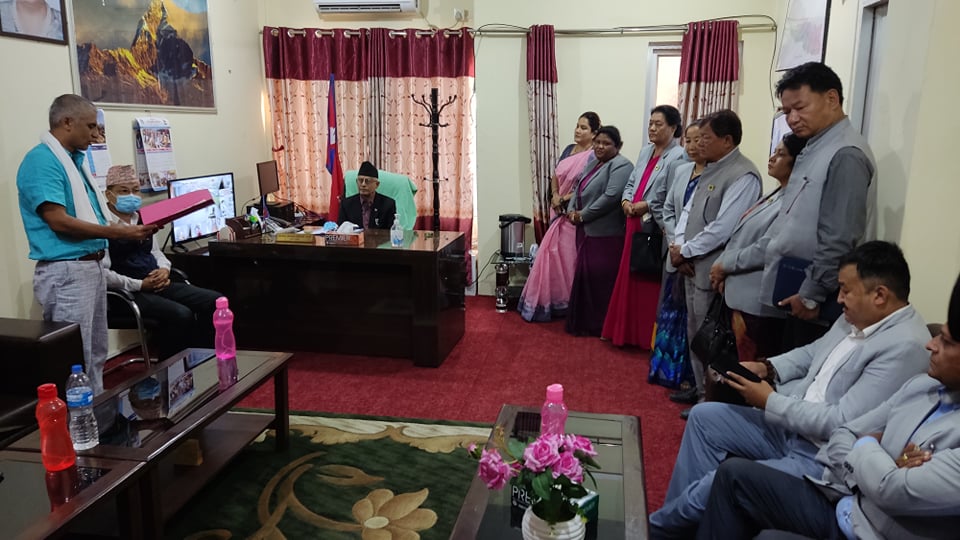 प्रदेश १ मुख्यमन्त्रीमा राजेन्द्र राईको दाबी, ४९ सांसदको समर्थन रहेको पत्र प्रदेश प्रमुख समक्ष पेश