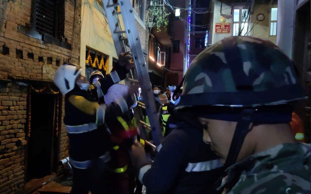 ललितपुरको मंगलबजारमा खाना पकाउने ग्यास विस्फोट हुँदा चार जनाको मृत्यु