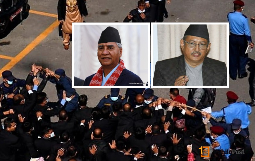 गृहमन्त्रीलाई प्रधानमन्त्रीको निर्देशन : सर्वोच्चमा भइरहेको विरोध प्रदर्शनमा अनावश्यक दमन नगर्नु