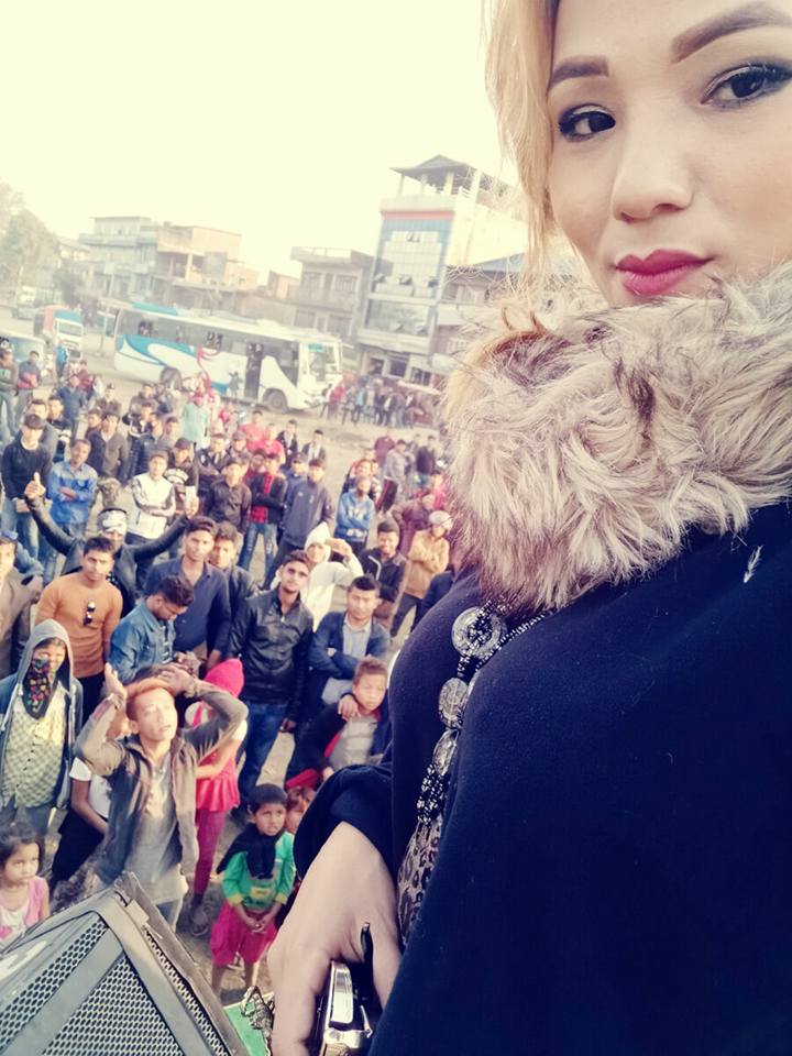 फिल्म प्रचारका लागि मात्र सोनिका रोकायाको नृत्य 