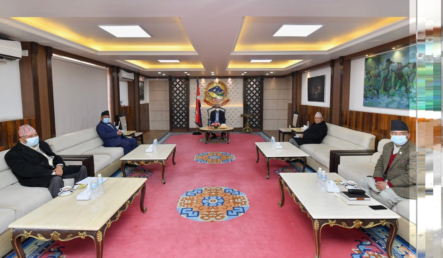 एमसीसी पारितमा देउवाले खोजे ओली र प्रचण्डको साथः प्रचण्डले भने, ‘अब चुनावपछि छलफल गरौँ’, ओलीको जवाफ, ‘पहिले सत्तापक्ष एकमत हुनुस्’  