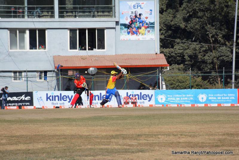 इपीएल : ललितपुरलाई हराउँदै भैरहवा फाइनलमा, विराटनगरसँग उपाधि भिडन्त