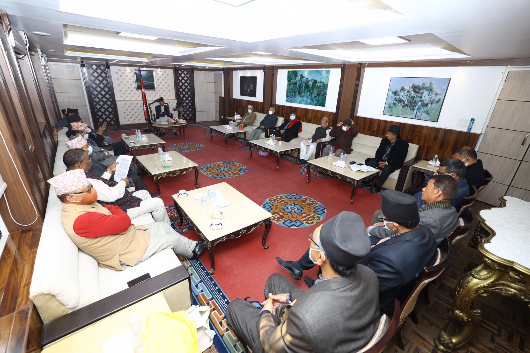 एमालेलाई सर्वदलीय बैठकको आग्रह, ‘असन्तुष्टिका नाममा जननिर्वाचित संस्था बन्धक बनाइनु उचित हैन’