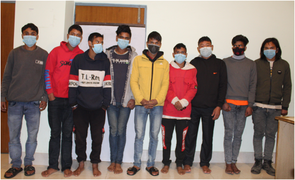 गेष्ट हाउसमा लगेर महिलालाई जबर्जस्ती करणी गरेको आरोपमा ९ जना पक्राउ