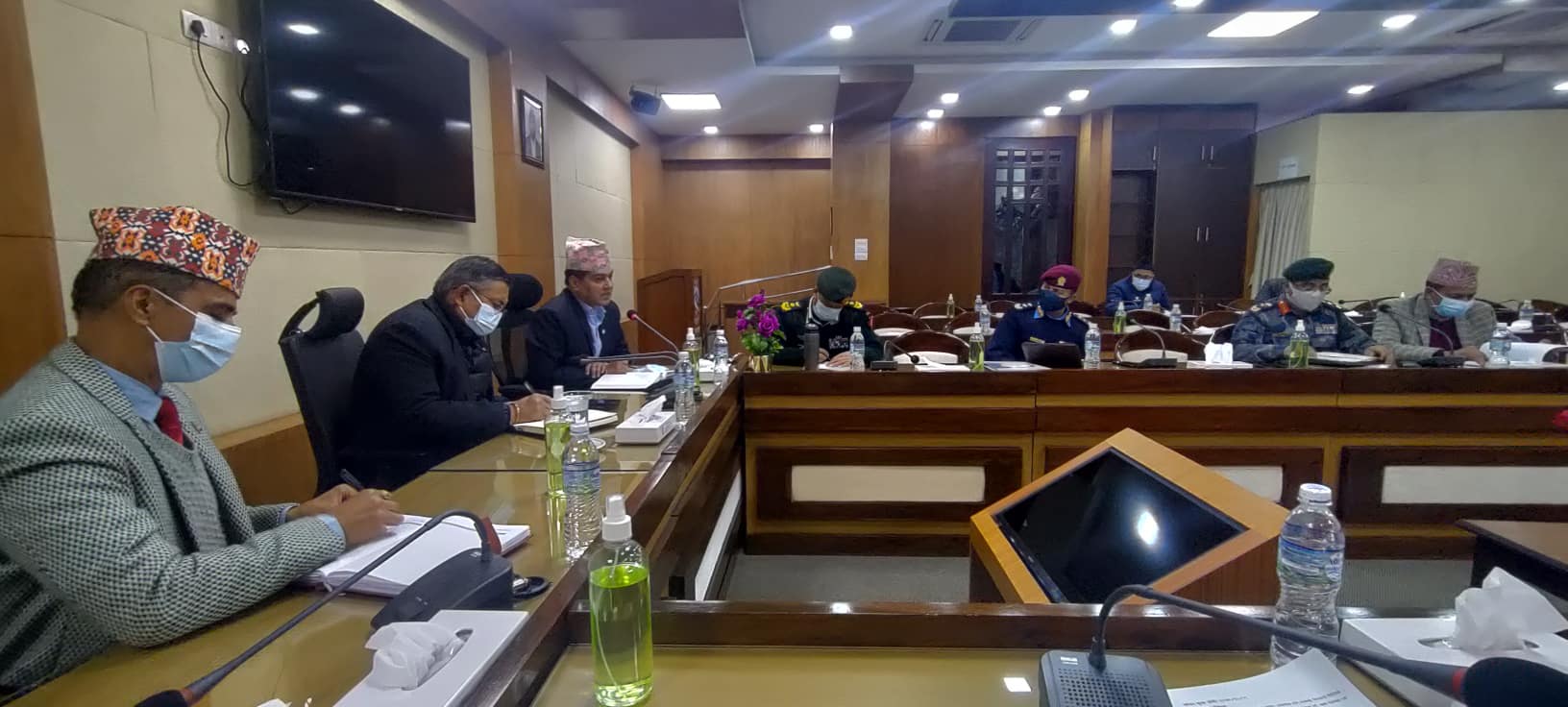सुरक्षा समितिको बैठकमा निर्वाचनमाथि छलफल