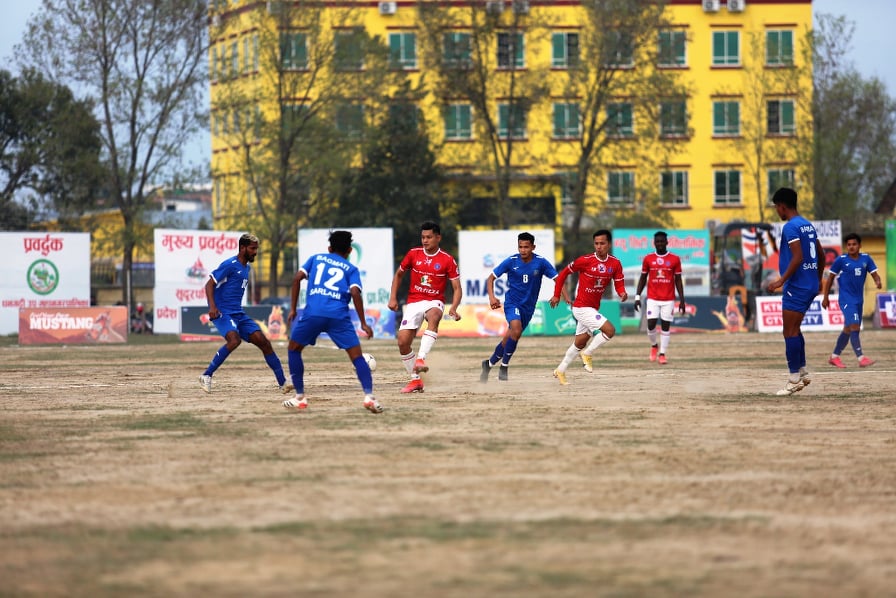 ए डिभिजन लिग विजेता मच्छिन्द्र खप्तड गोल्डकपबाट बाहिरियो, वाग्मती युथ क्लब अन्तिम चारमा
