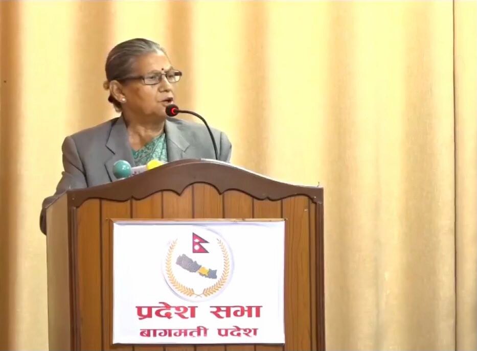 राजेन्द्र पाण्डेलाई अष्टलक्ष्मीको कटाक्ष : पैसाले पार्टी  बनाउने कुरा होईन के मुख्यमन्त्रीज्यू