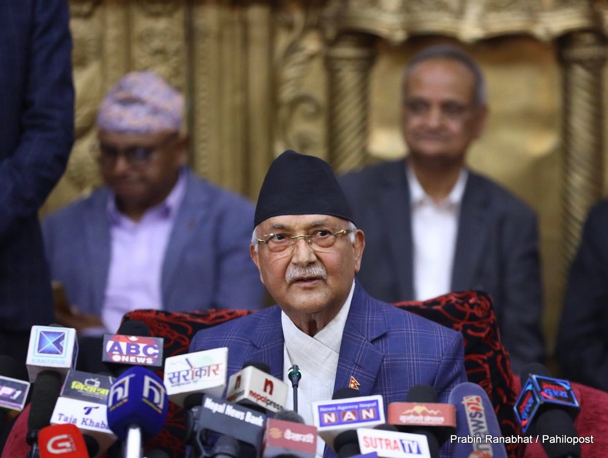 स्थानीय तहको निर्वाचनमा बहुमत नल्याए जनताको सेवा गर्न सकिँदैन : ओली