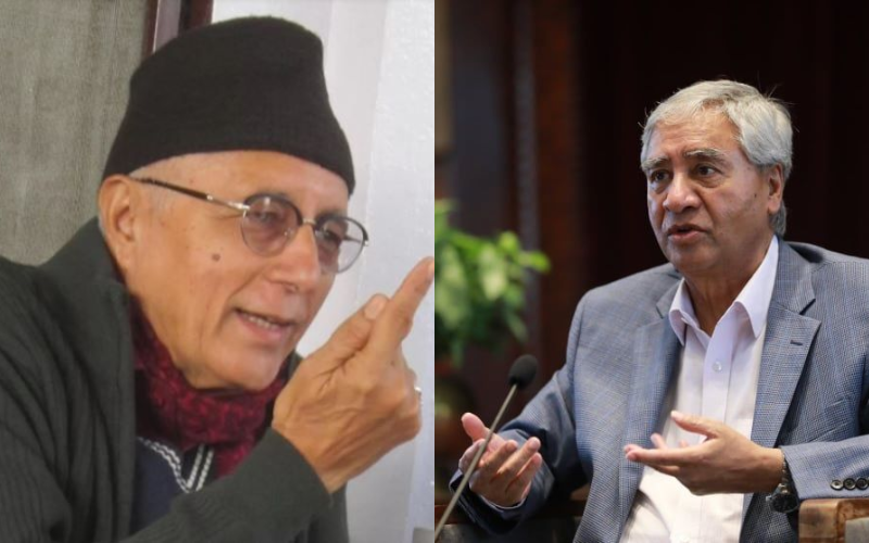 बोहोराटारमा पौडेलको भेला चल्दै गर्दा देउवा र शेखरबीच बालुवाटारमा भेट, के भयो कुराकानी?