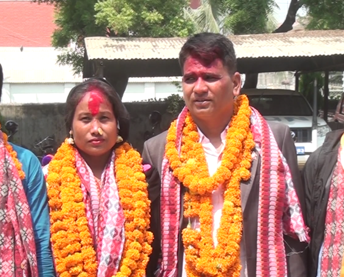 एमालेबाट धनगढीको मेयरमा चन्द र उपमेयरमा रानाले गरे मनोनयन दर्ता