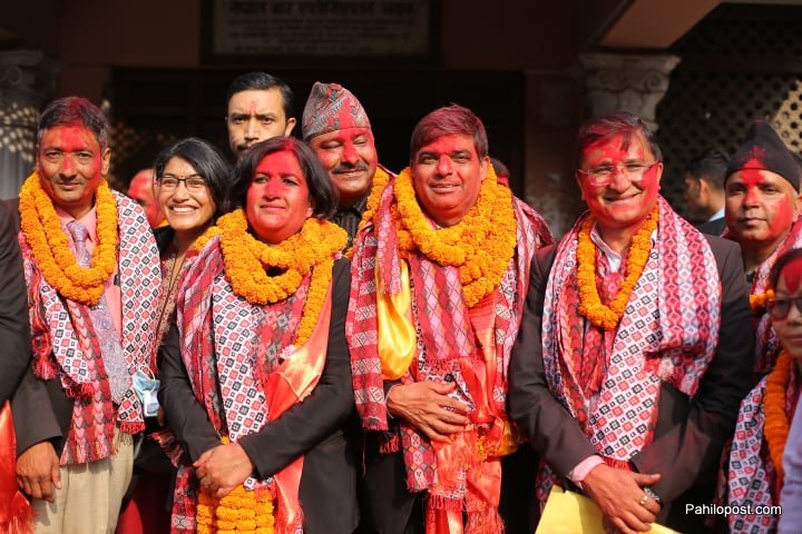 बारमा सत्ता गठबन्धनको क्लिनस्वीप, अध्यक्षमा घिमिरे विजयी