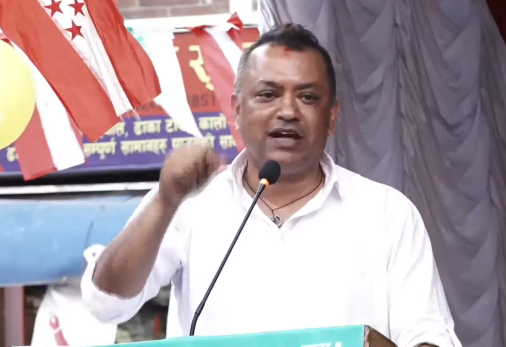 ओली सरकारको पालामा कोरोनाका कारण पाँच हजार मानिस मारिएको गगनको आरोप, 'मास्कमा पैसा खाने सरकार'