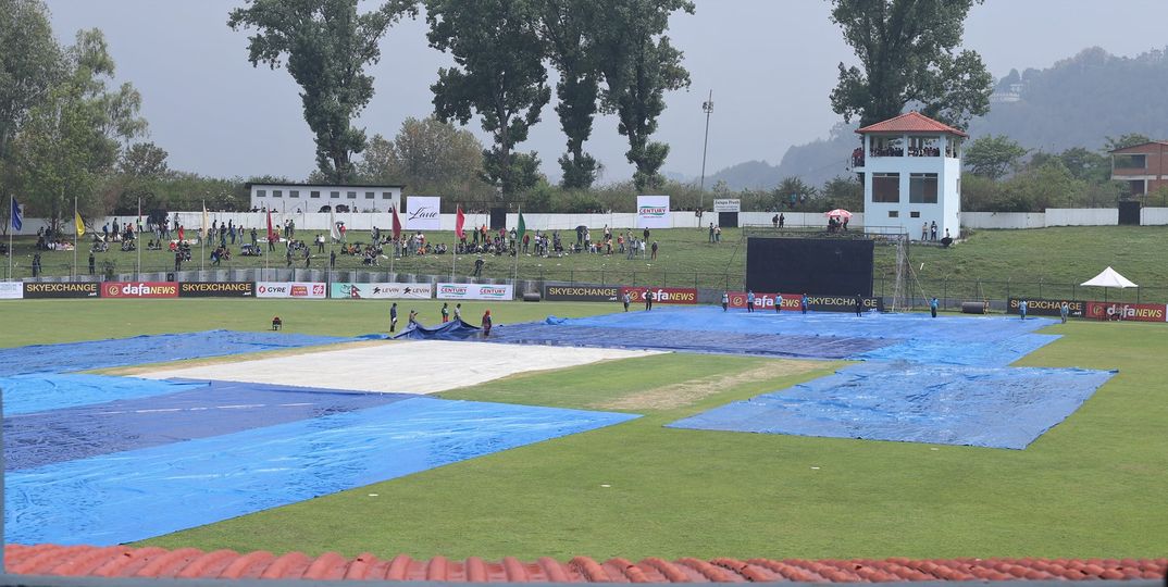 नेपाल र जिम्बावे 'ए'बीचको दोस्रो टी २० खेल वर्षाका कारण नजिताविहीन