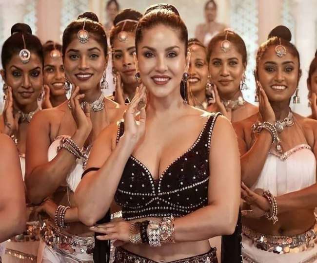 किन परिवर्तन हुँदैछ सनी लियोनको 'मधुवनमे राधिका नाचे’ गीतको शब्द?