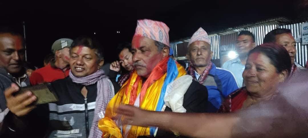 इन्द्रसरोवर गाउँपालिकामा एमालेका पुडासैनी विजयी