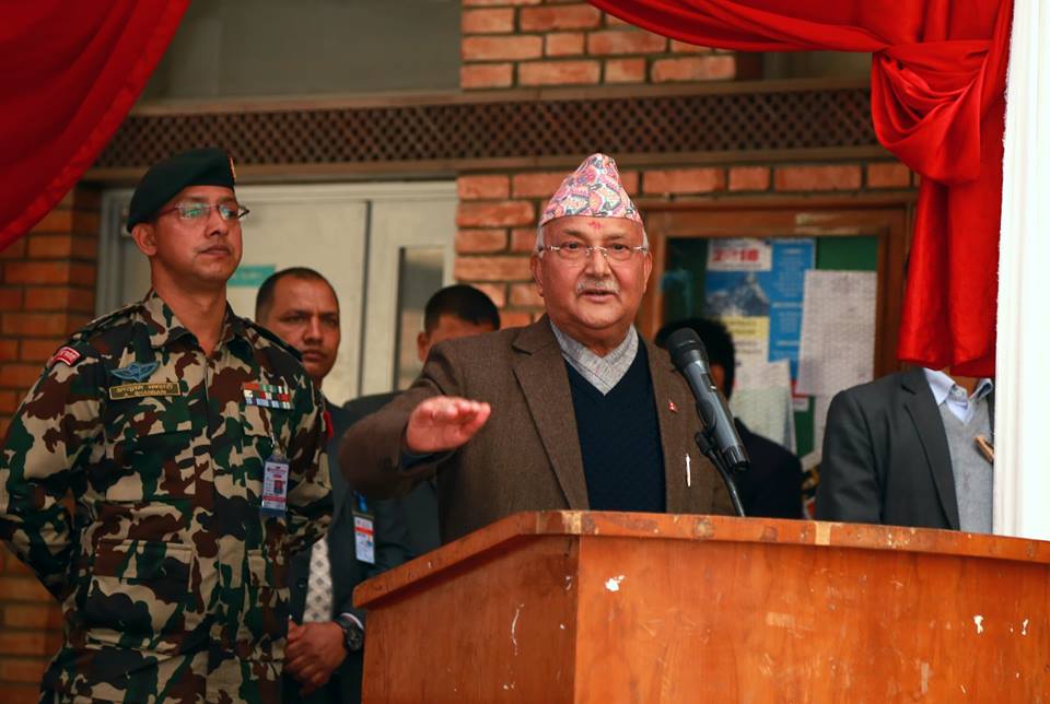 सरकार शासक होइन संयोजनकारी निकाय हो: प्रम ओली