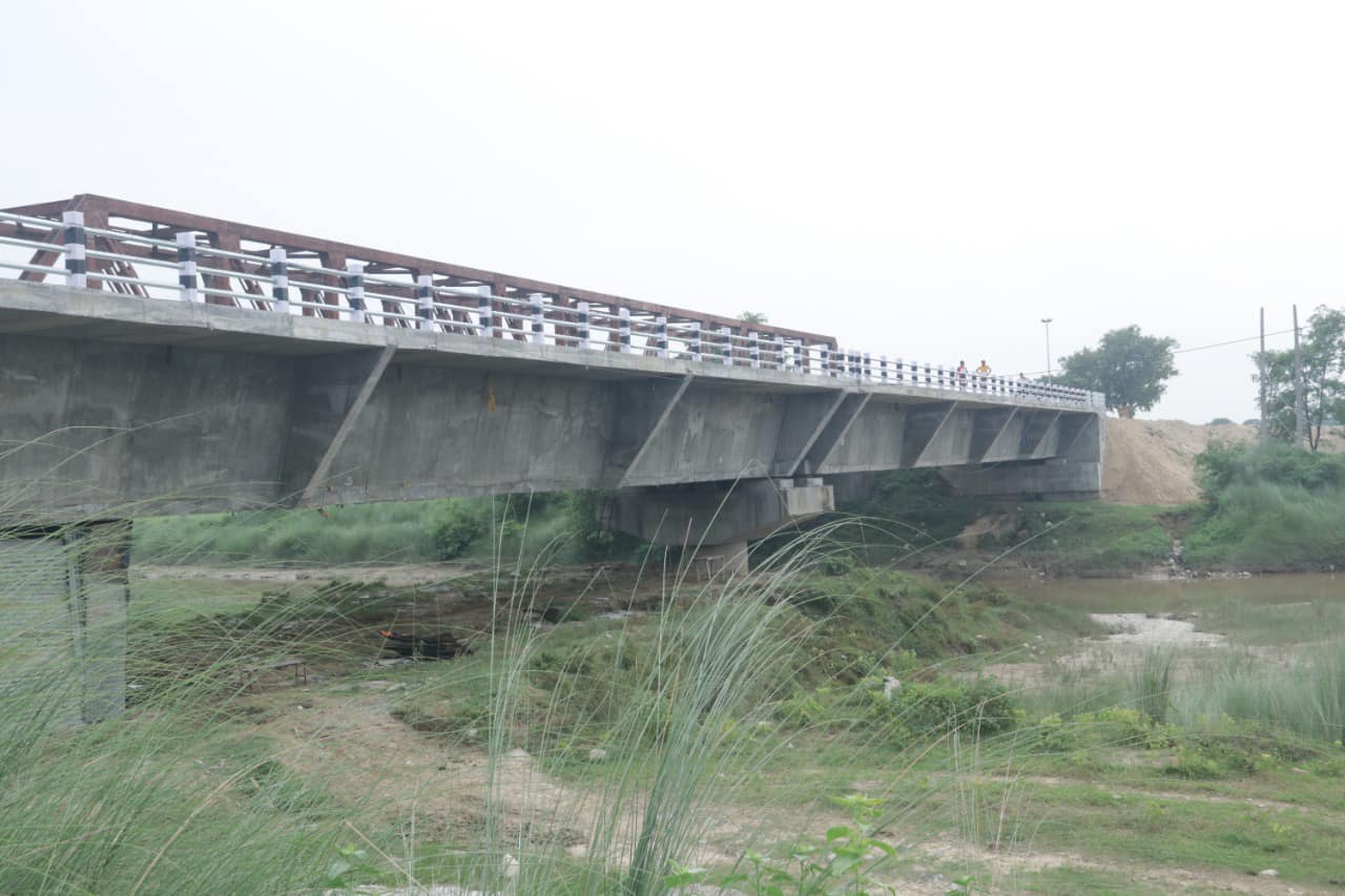 ७ वर्षपछि बन्यो पर्साको तिलावे पुल, बुधवार यातायातमन्त्रीले उद्घाटन गर्ने