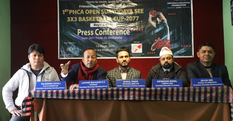 पीएचसीए खुला सूर्योदय बास्केटबल भोलिदेखि