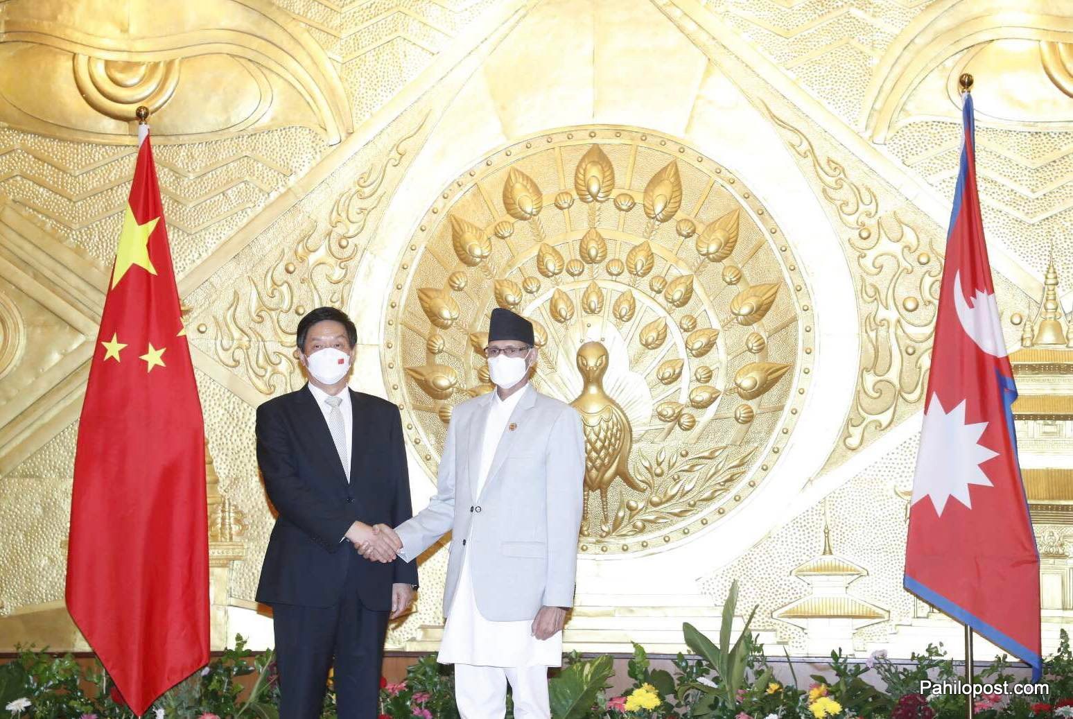 सभामुख सापकोटा र अध्यक्ष लिबिच संसद् भवनमा भेटवार्ता, नेपाल-चीन संसदीय टोलीको द्विपक्षीय छलफल सुरु