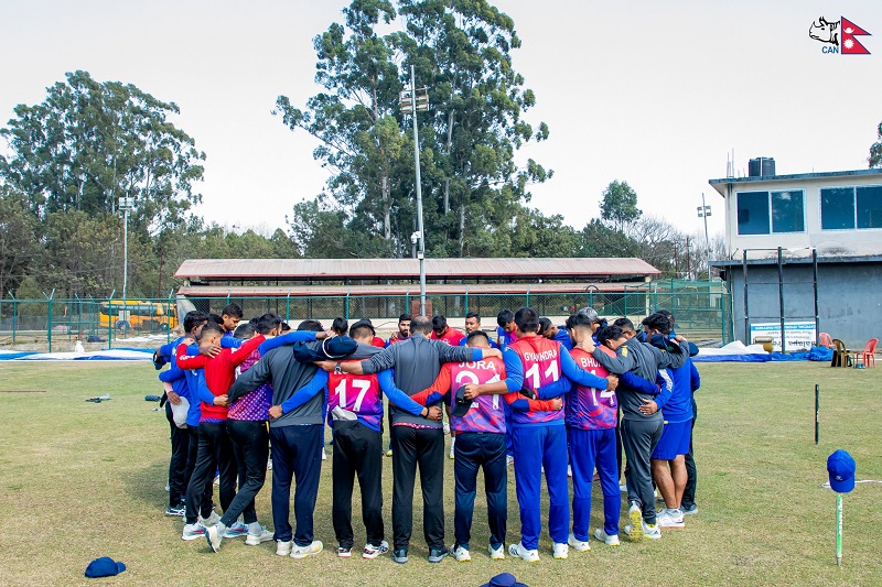 लिन्गेनको शतकमा नामिबियाले नेपाललाई दियो २ सय ८६ रनको विशाल लक्ष्य, करणले लिए पाँच विकेट