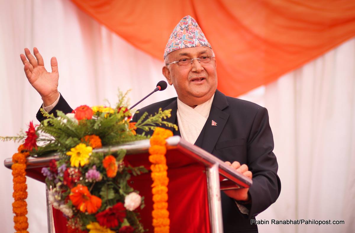 'राइट' दाजुभाइले जहाज बनाउनुअघि नै नेपालमा 'एयरबस' बनेको प्रधानमन्त्री ओलीको दाबी
