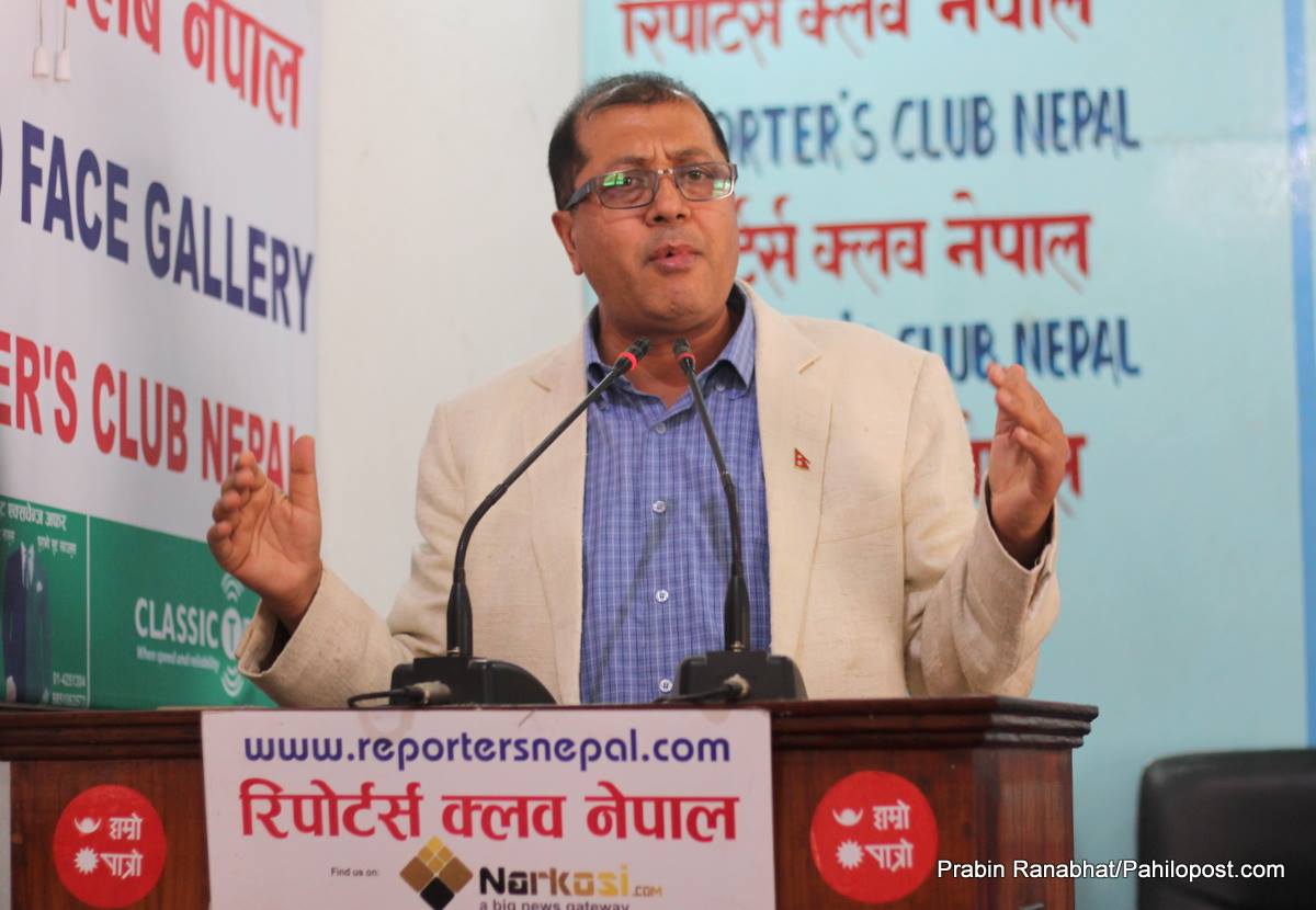 चीनले अनुदानमा ल्याइदिएमात्र काठमाडौंसम्मै रेल : राजन भट्टराई