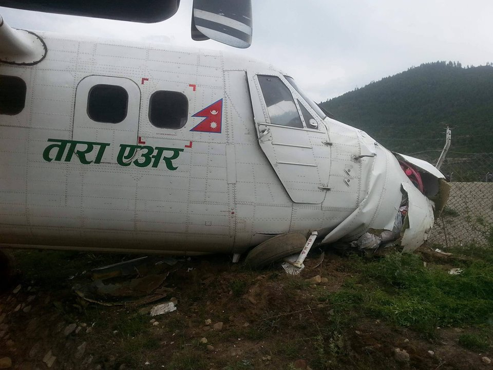जुम्लामा तारा एयरको ट्वीन अटर विमान दुर्घटना : सबै यात्रु सकुशल