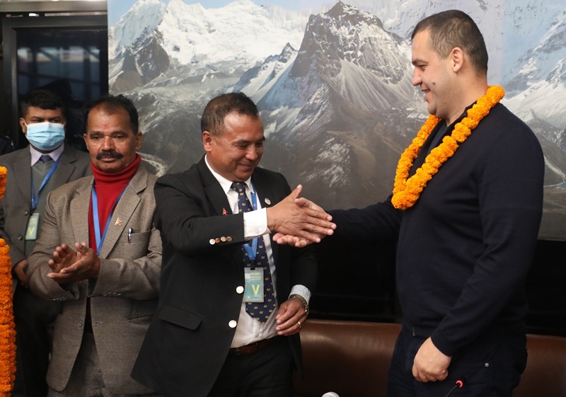 आइबा अध्यक्ष नेपालमा