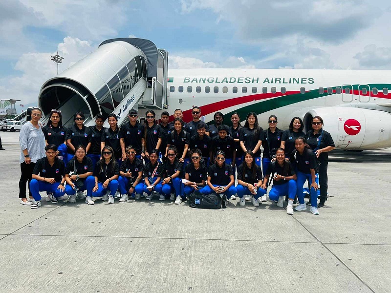 बंगलादेश जाँदै ३१ सदस्यीय नेपाली फुटबल टोली, साफको फाइनलपछि पहिलो पटक हुँदैछन् आमनेसामने