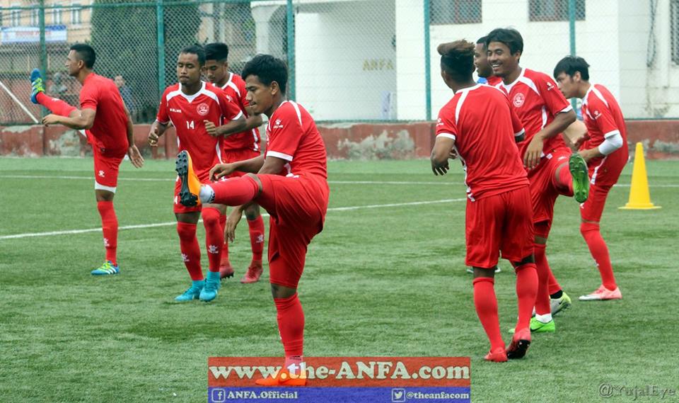 एसियन गेम्स अघि नेपाली फुटबल टोलीले थाइल्याण्डसँग दुई मैत्रीपूर्ण खेल खेल्ने