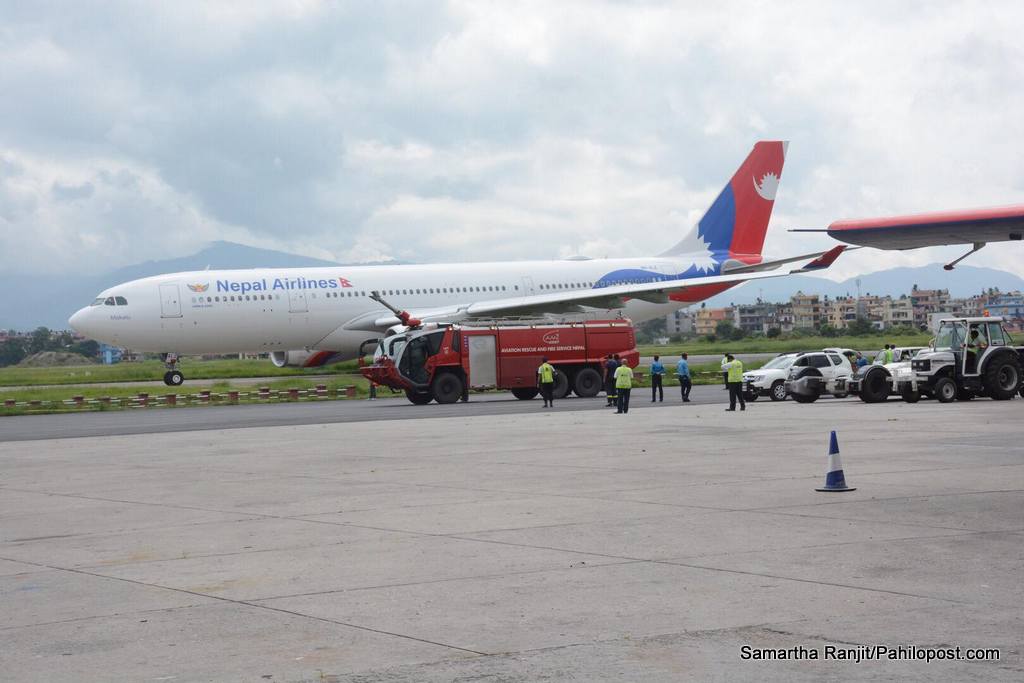 एनएसीको दोस्रो एयरबस ‘मकालु’ काठमाडौँ आइपुग्यो, पहिलो जहाजको उडान अझै अनिश्चित