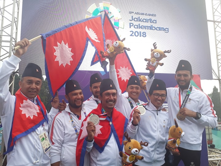 एसियाड : २० वर्षपछि नेपालले जित्यो रजत पदक, प्याराग्लाइडिङमा नेपाललाई ऐतिहासिक सफलता