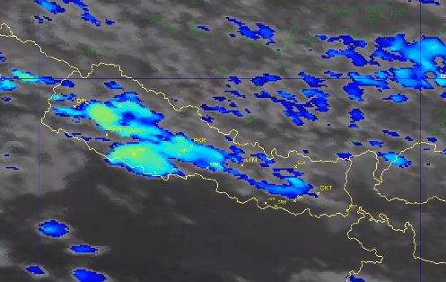 आजबाट मनुसन सक्रिय हुँदै, चारदिन पानी पर्ने पूर्वानुमान