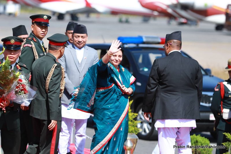 बेइजिङमा राष्ट्रपति भण्डारीको स्वागतको तयारी, राष्ट्रपतिलाई स्वागत गर्न चाहने नेपालीले पाँच दिन अगाडि नै आवेदन दिनुपर्ने