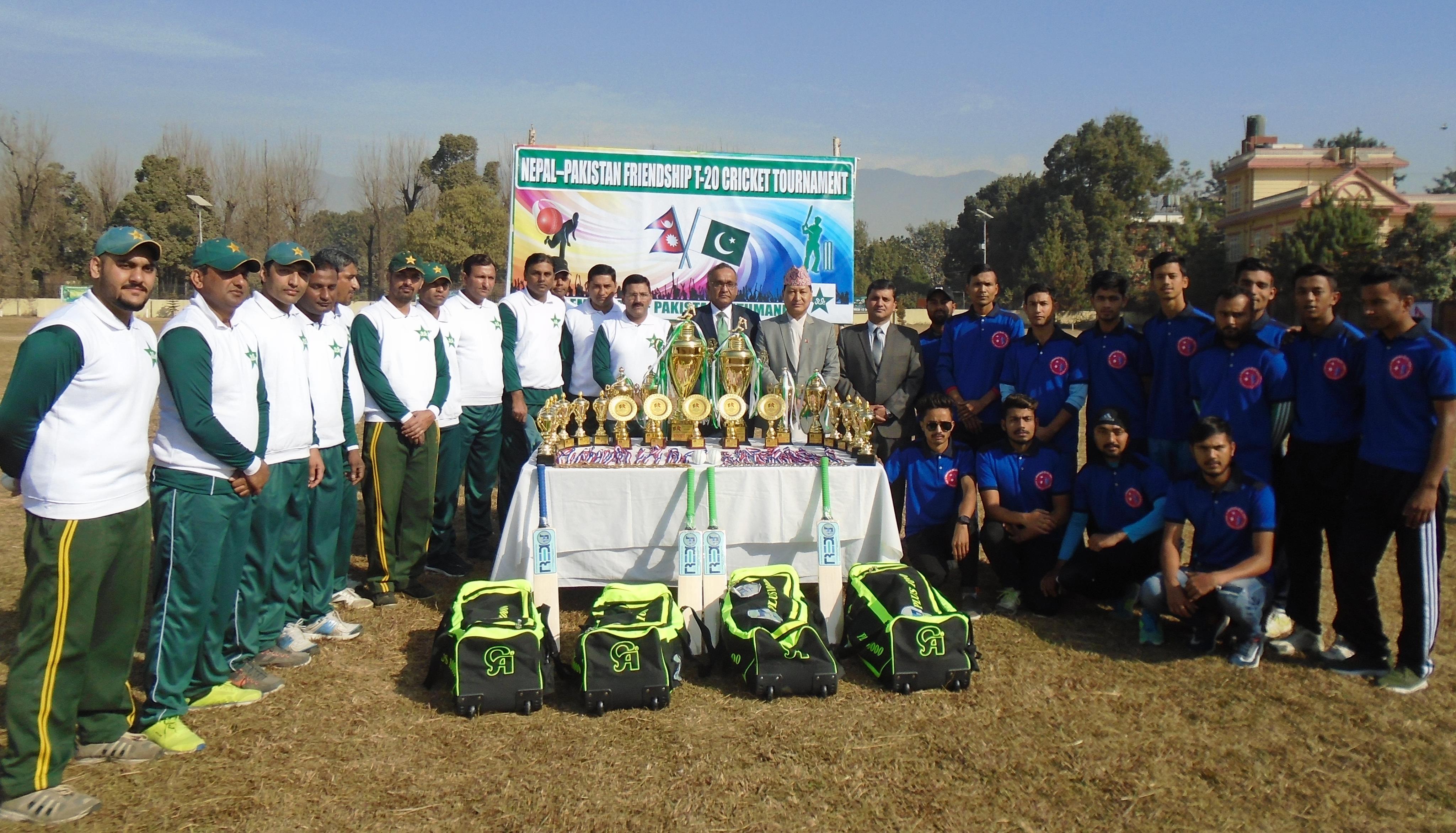 नेपाल-पाकिस्तान टी-२० क्रिकेट टुर्नामेन्ट सुरु