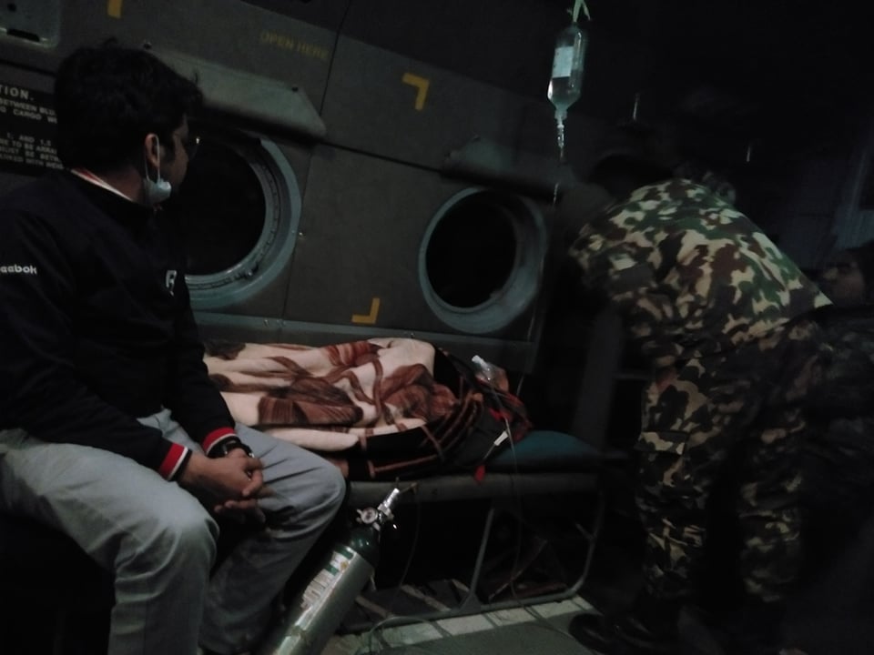 डा केसीलाई रातारात काठमाडौँ ल्याइयो, टिचिङ अस्पतालमा आइसीयूमा उपचार हुँदै