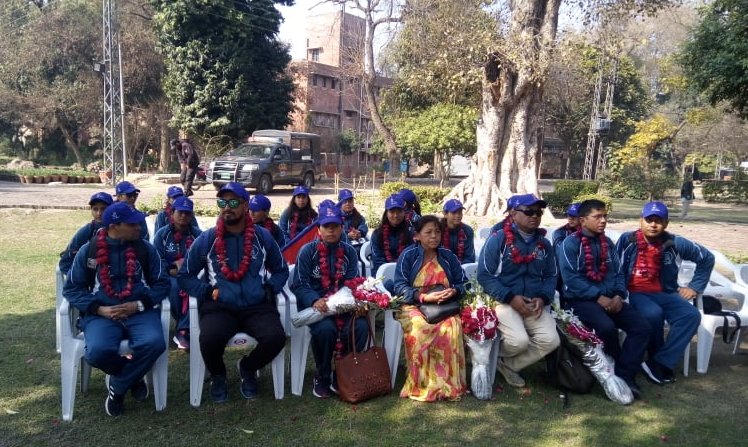 नेपाली दृष्टिविहिन महिला क्रिकेट टोली पाकिस्तानमा, लक्ष्य आयोजकलाई हराउने